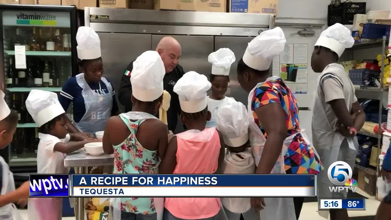 Chef has recipe that puts smiles on faces of kids impacted by Hurricane Dorian