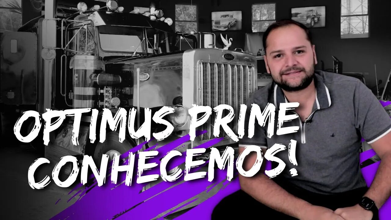 VIMOS O OPTMUS PRIME DE PERTO! #trasformers