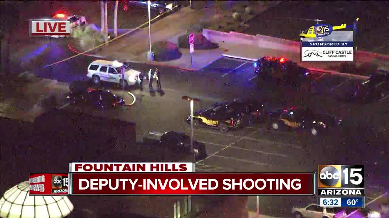 MCSO deputy involved in shooting in Fountain Hills
