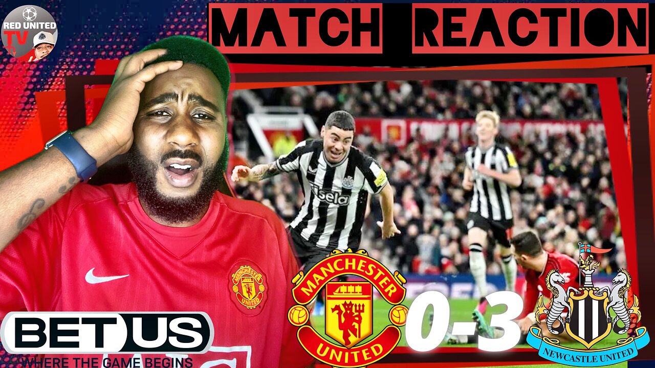 Man United 0-3 Newcastle FAN REACTION | Erik Ten Hag Done! | Carabao Cup - Ivorian Spice Reacts