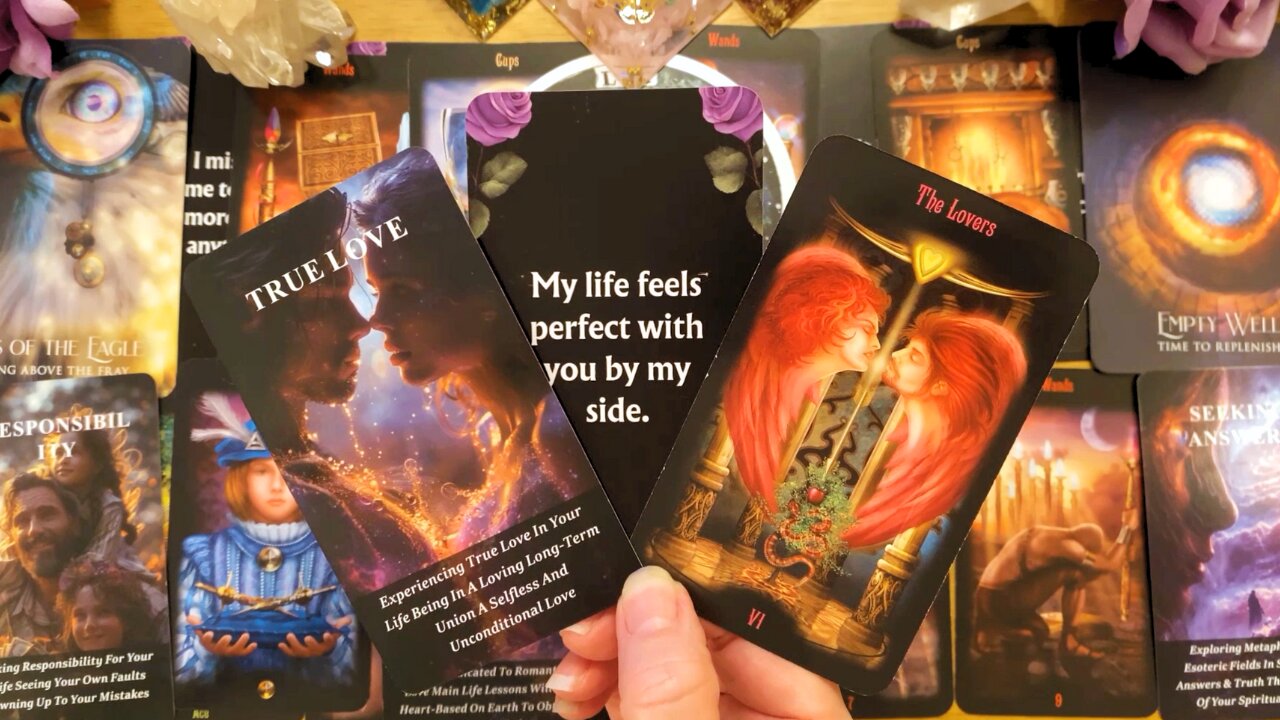 YOU COMPLETE ME! ♥️ MY HEART IS SET ON YOU! ❤️ COLLECTIVE LOVE READING 🔮