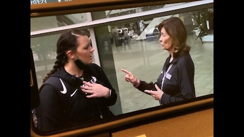 Volleyball coach waits outside convention center after tournament director bars nursing infant