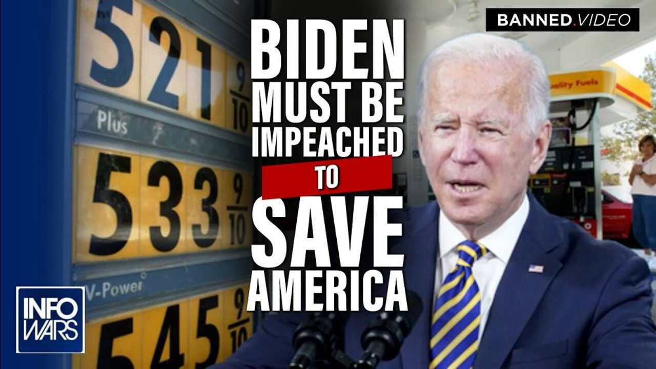 Biden Must be Impeached NOW to Save America!