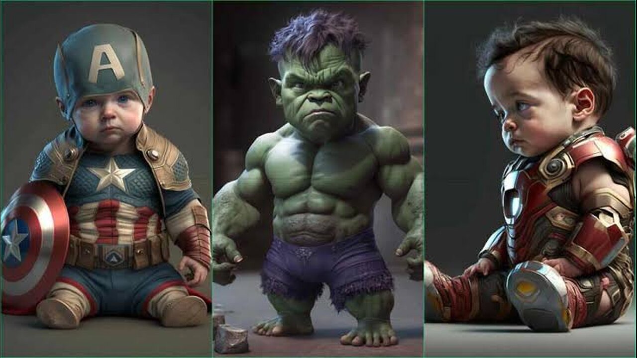 SUPERHEROES but BABIES 💥 All Characters