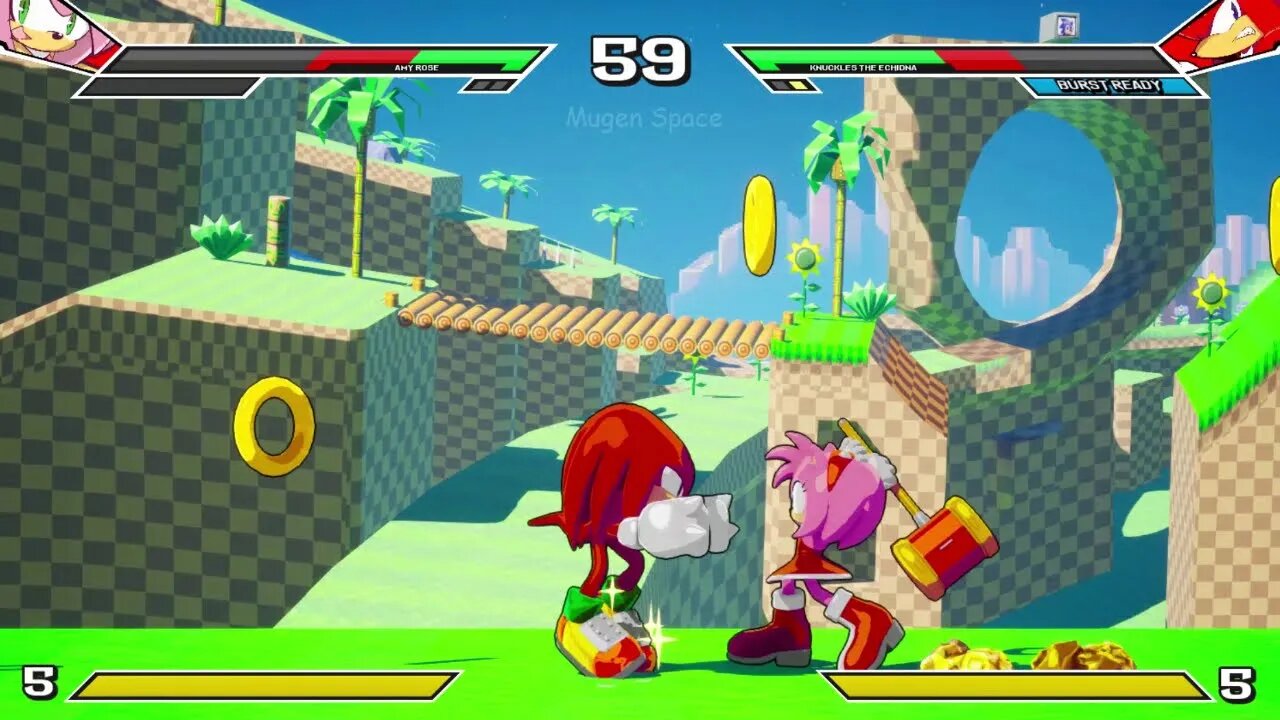 Amy VS Knuckles I Sonic Smackdown