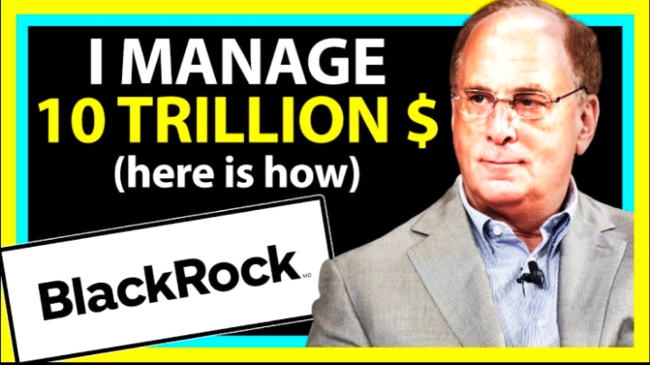 Larry Fink BlackRock CEO: The Most Powerful Person on Wall Street || Ultra Asset Company Manager