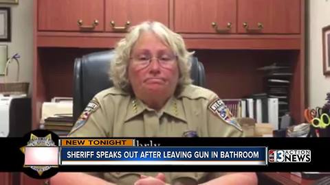 Nye County sheriff apologizes for leaving her gun in casino bathroom