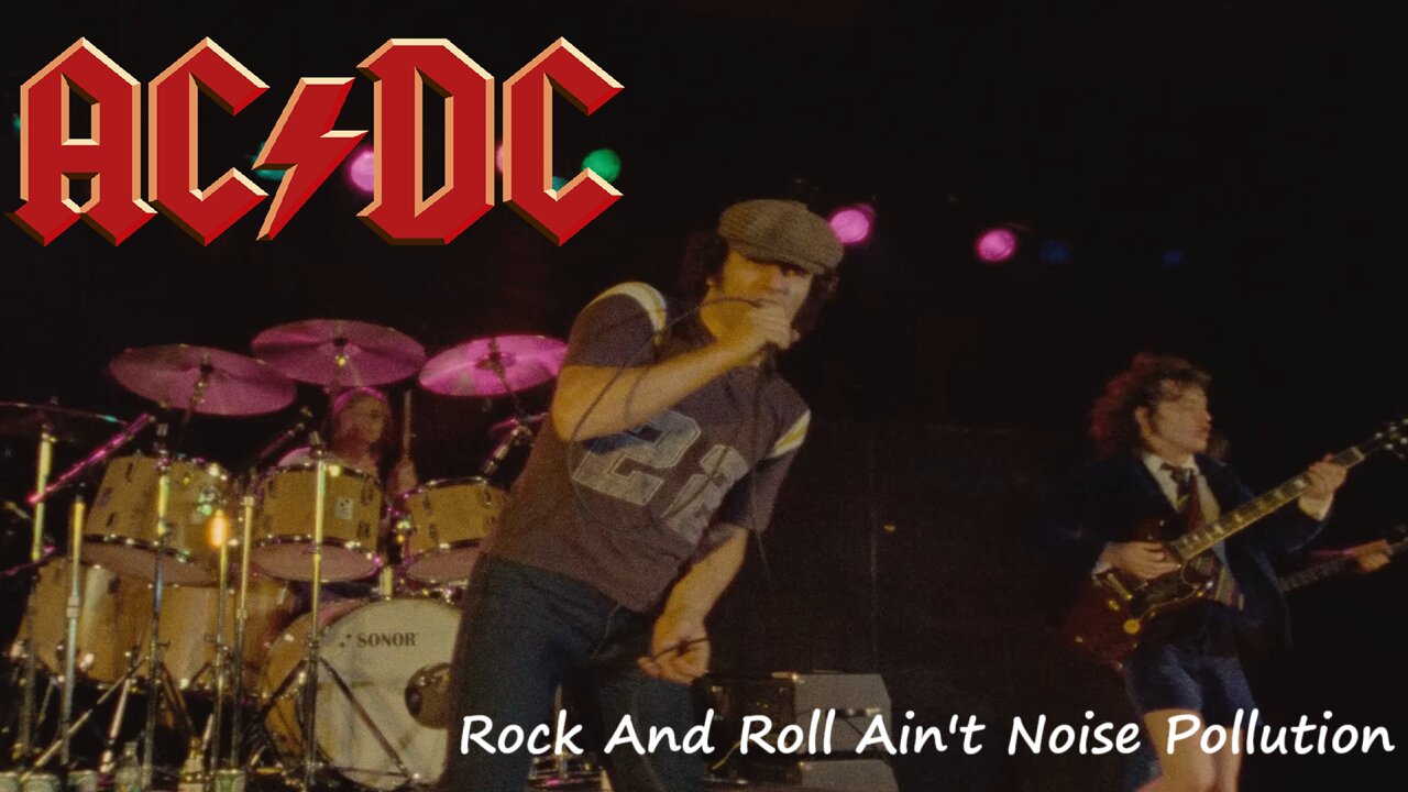 AC/DC - Rock And Roll Ain't Noise Pollution (Official Music Video)