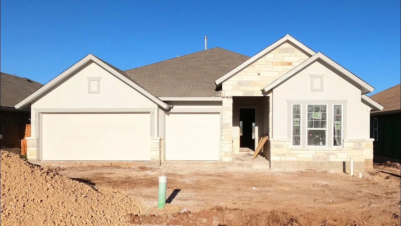 New Construction Follow up, David Weekley Homes, Rymer Plan, Veramendi, New Braunfels Tx