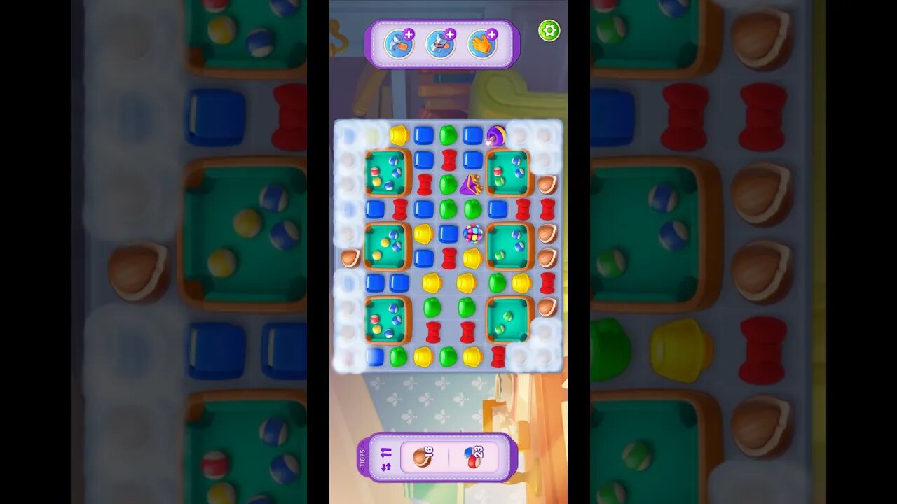 Shorts Playrix Homescapes Gameplay Walkthrough Level 11875