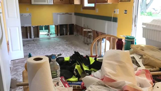 Harrisonville homeowners rebuild, clean up after flooding