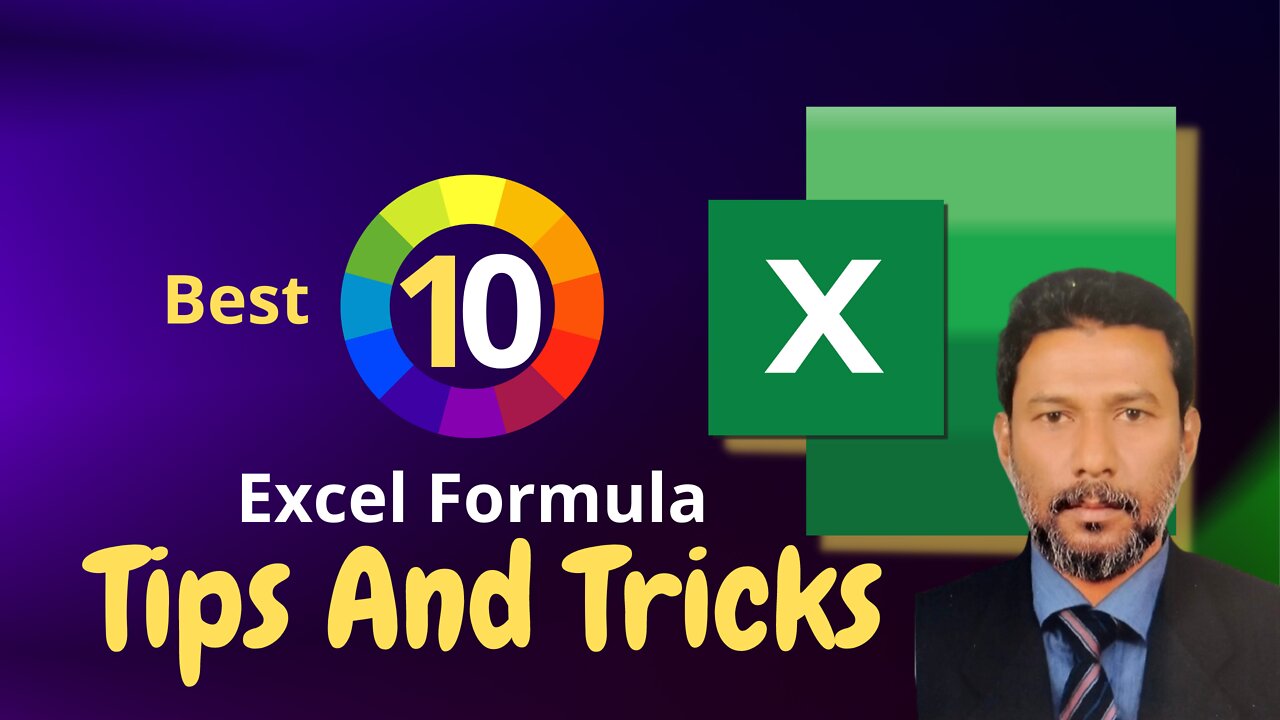 10 Excel Formulas Make you EXCEL EXPERT _ Excel Formulas in Bangla