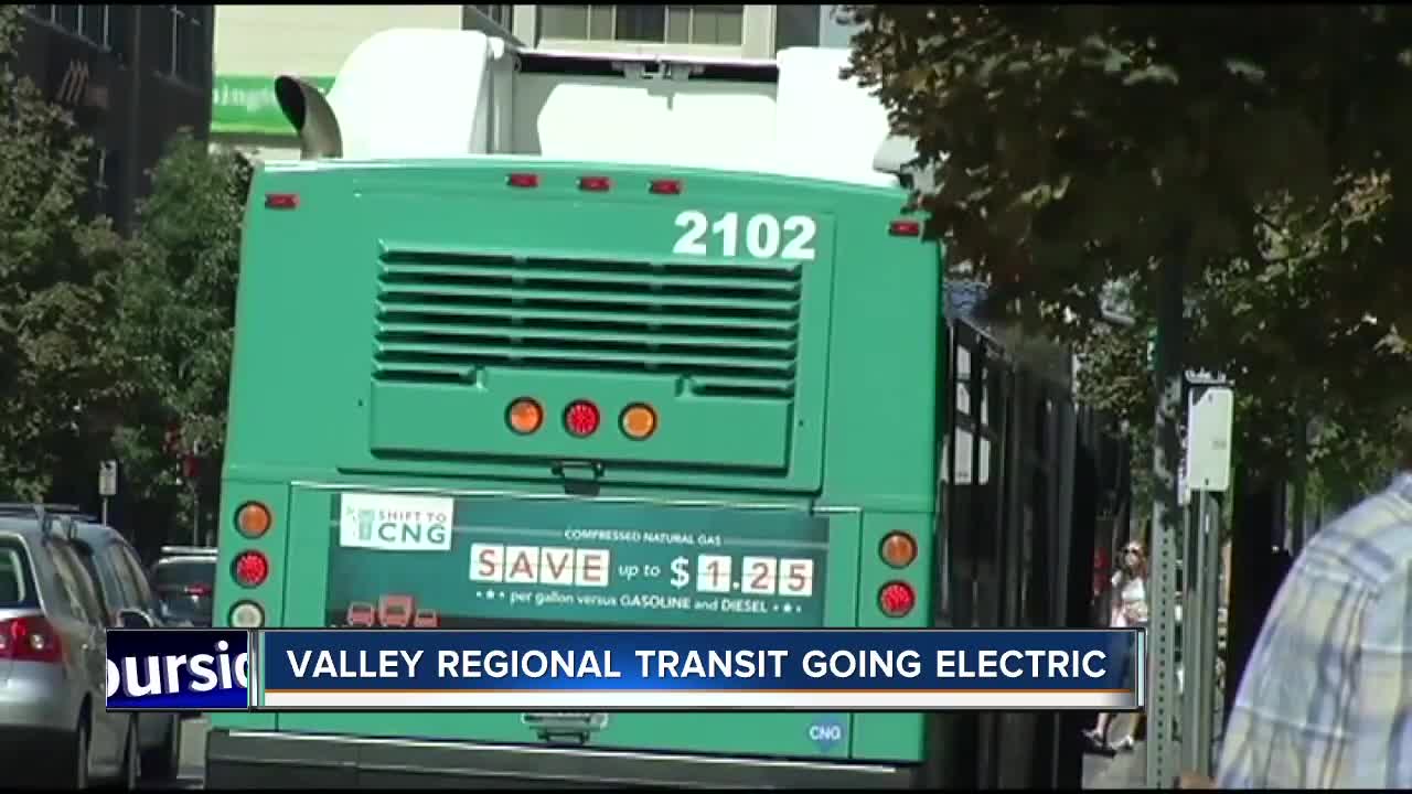 Some Valley Regional Transit buses going electric