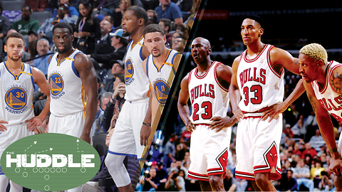 Are the 2017 Warriors BETTER Than the '96 Bulls? -The Huddle