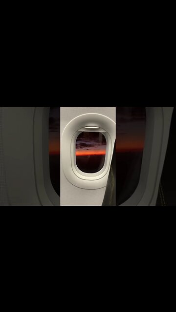 Have you seen sunset from a plane?? 😍😍
