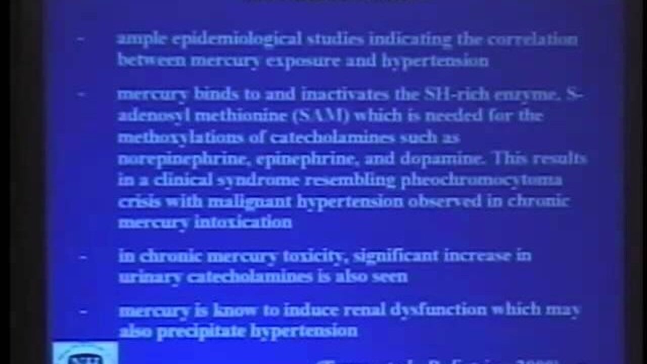 Louis Chang, PhD speaks on mercury and arsenic involvement in Cardiovascular risks IAOMT L.V.