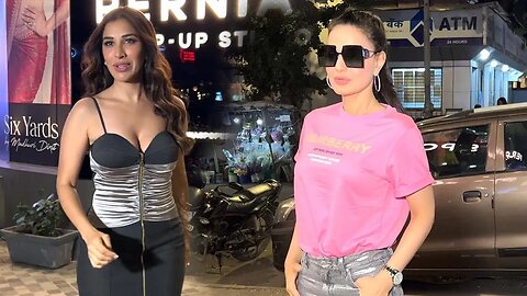 Shama Sikander, Ameesha Patel और Sophie Choudry बेहद खूबसूरत लुक में Bandra में नजर आई