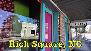 I'm visiting every town in NC - Rich Square, North Carolina