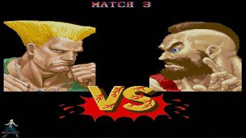 Mugen Street Fighter 2 The Warroir Play As Guile