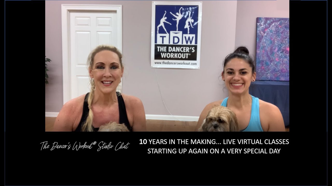 10 years in the making... Live virtual classes start up again on a very special day.