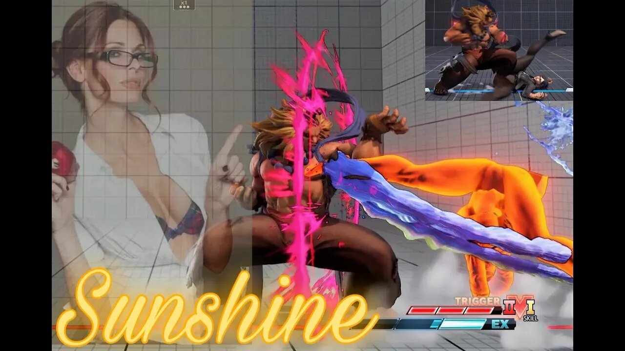 Akuma parry Chun-Li Ex Bird Kicks to Inescapable RAGING DEMON setup