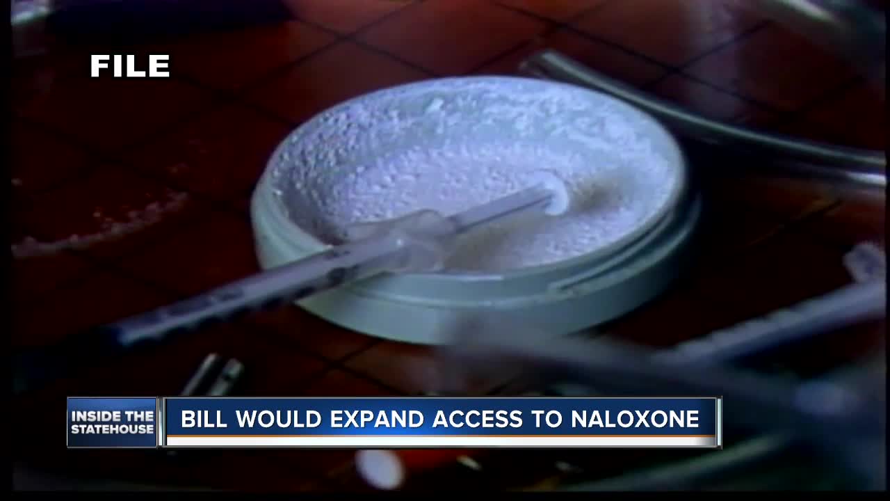 INSIDE THE STATEHOUSE: Bill aims to increase access to Naloxone, opioid overdose antidote