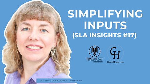 634. Simplifying Inputs (SLA Insights #17)