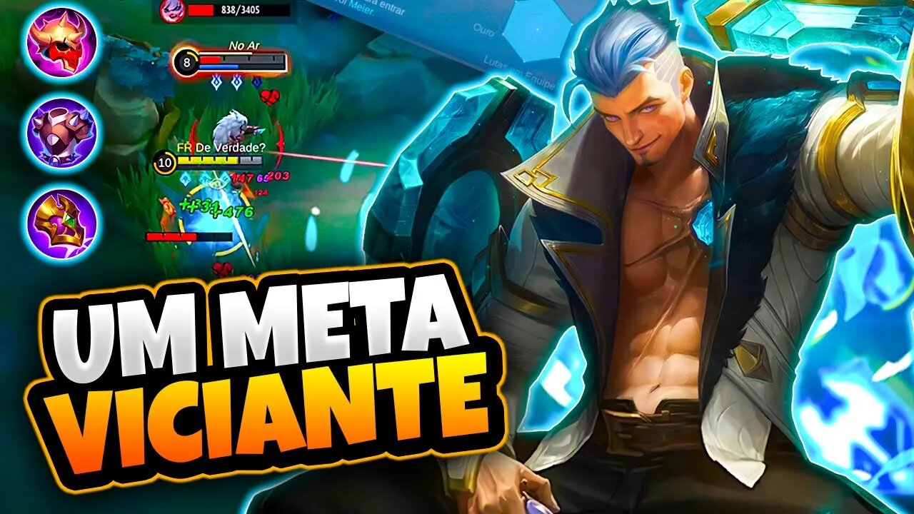 ELE TÁ MUITO FORTE E EU NÃO CONSIGO PARAR DE USAR | MOBILE LEGENDS