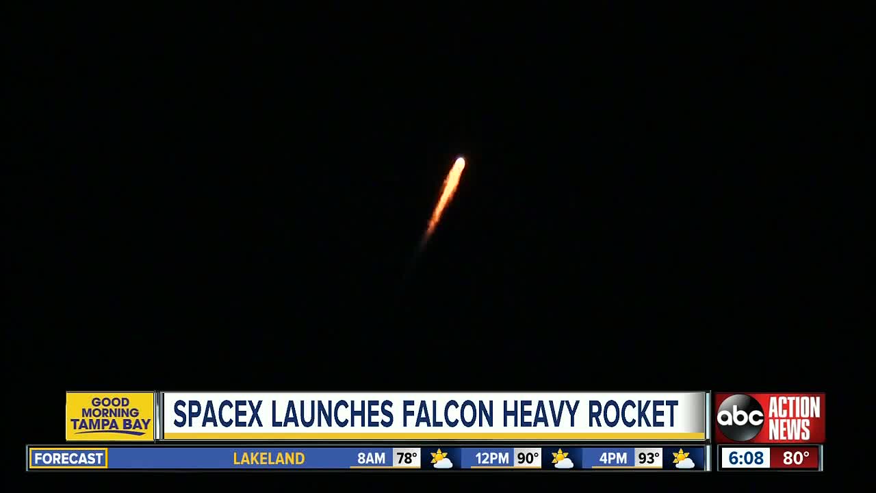 SpaceX launches hefty rocket with 24 satellites