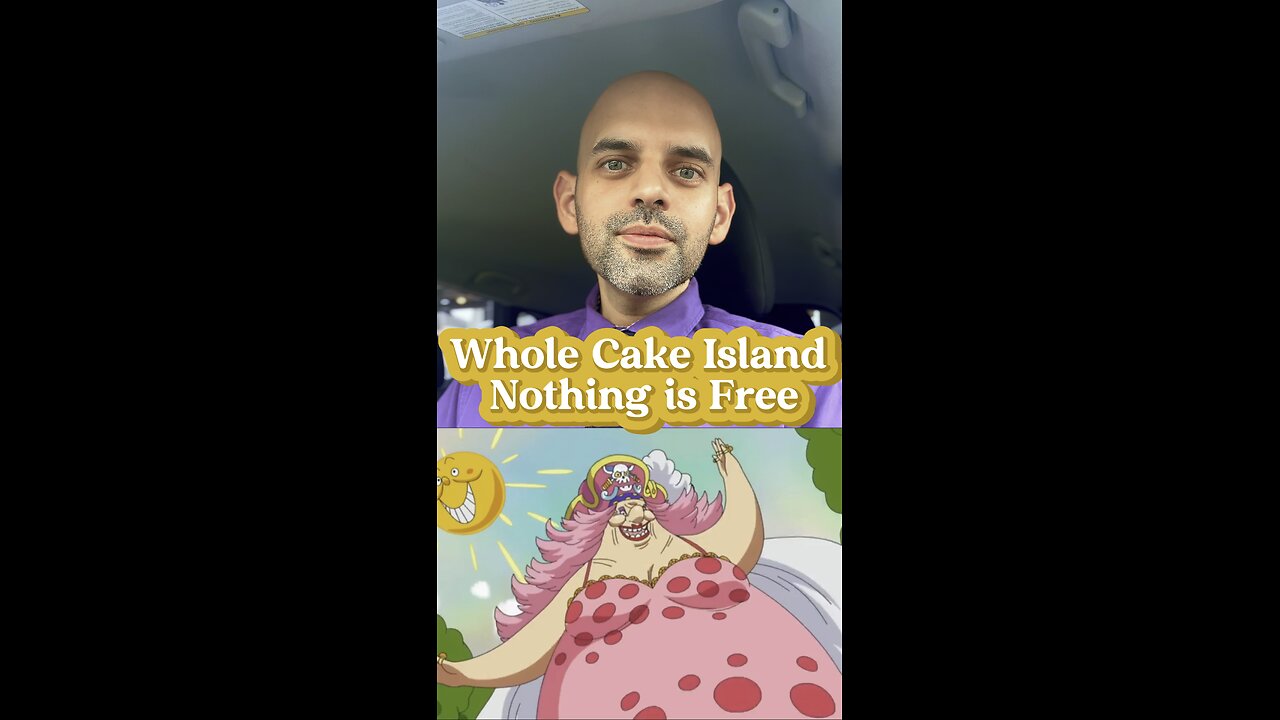 Whole Cake Island. Nothing is Free #onepiece #strawhats #eloyesright #food #dieyoung #bigmom