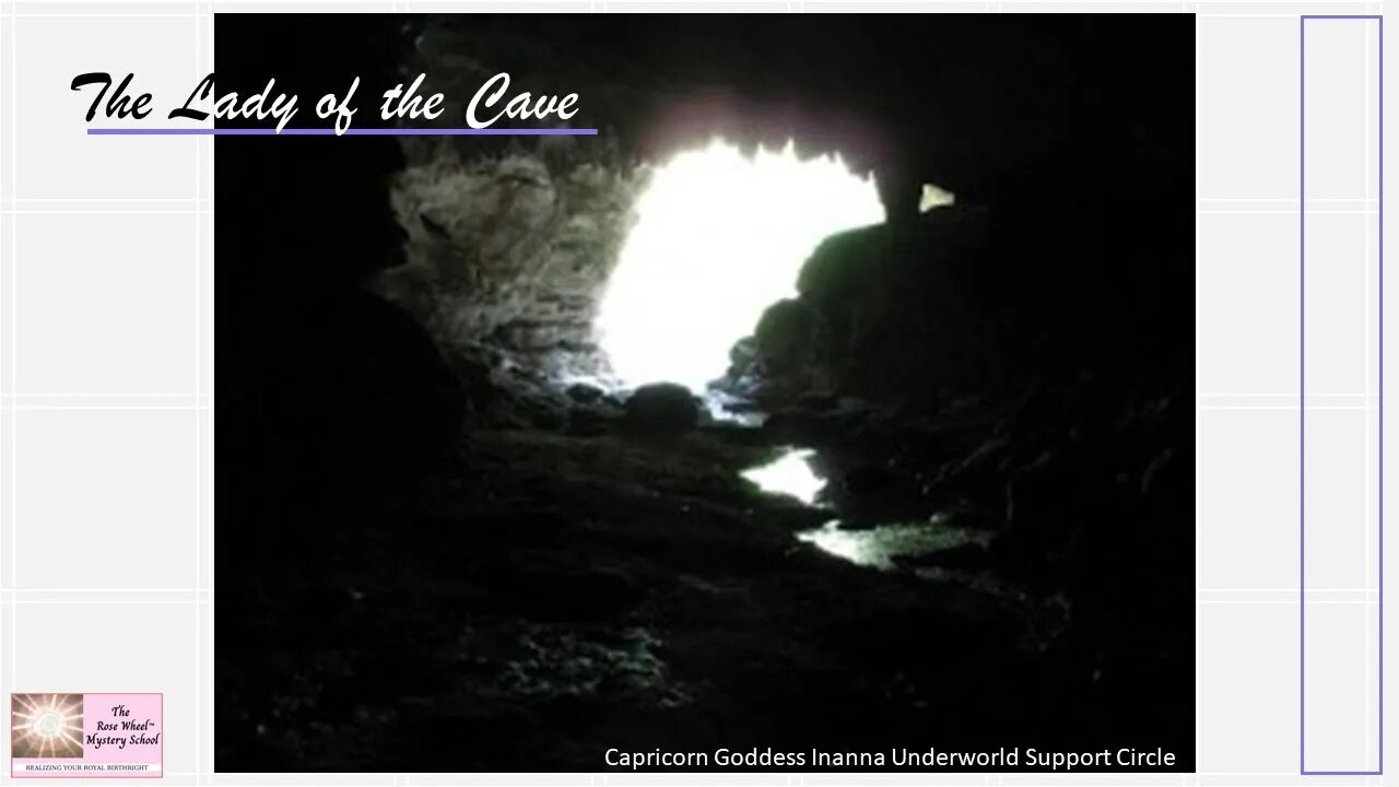 Message from The Lady of the Cave