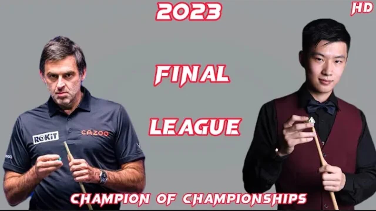 Ronnie O’Sullivan vs Zhao Xintong Final 2023 Champion of championships