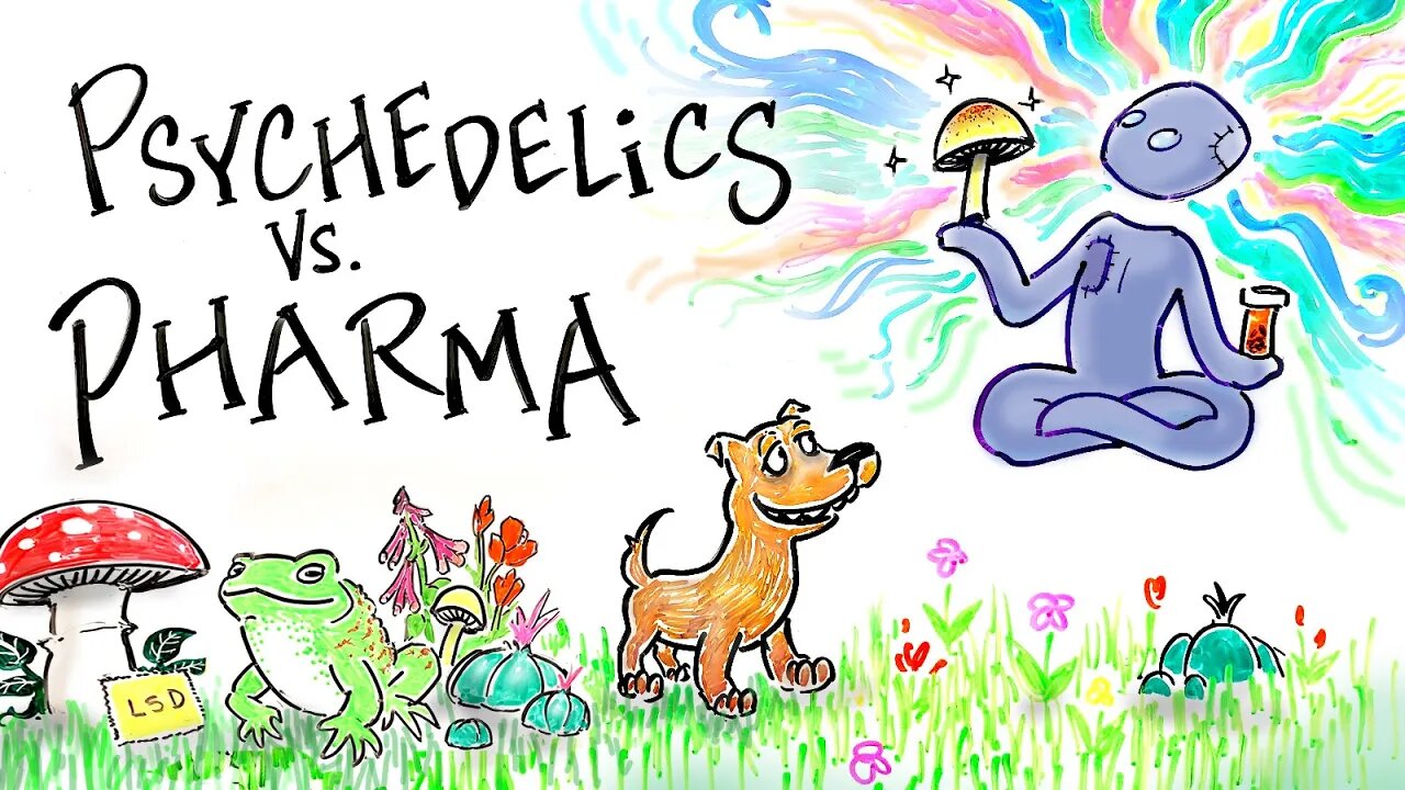 Psychedelics Vs. Pharmaceuticals