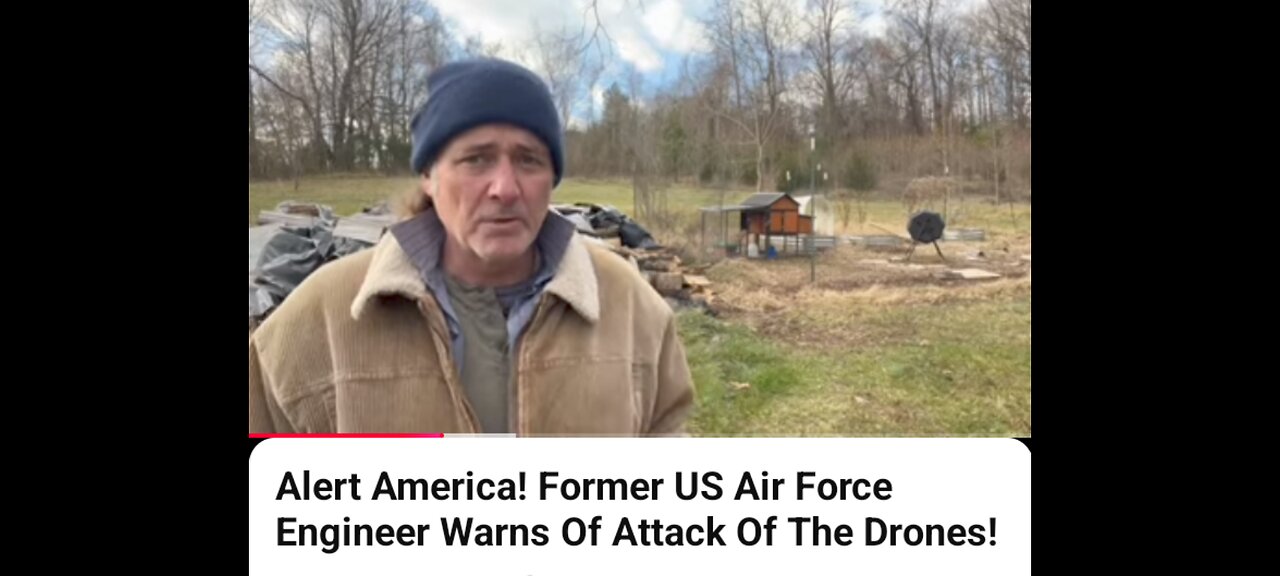 FORMER U.S. AIR FORCE WARNS OF DRONES