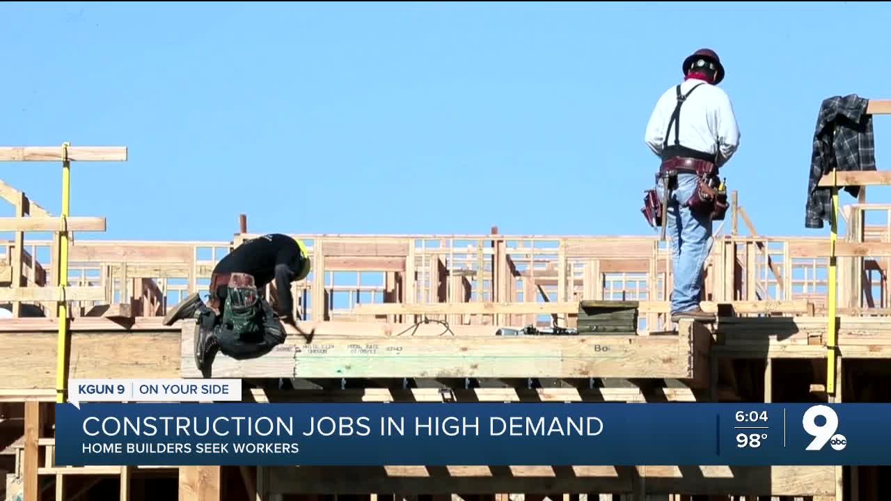 Hot home market builds construction jobs