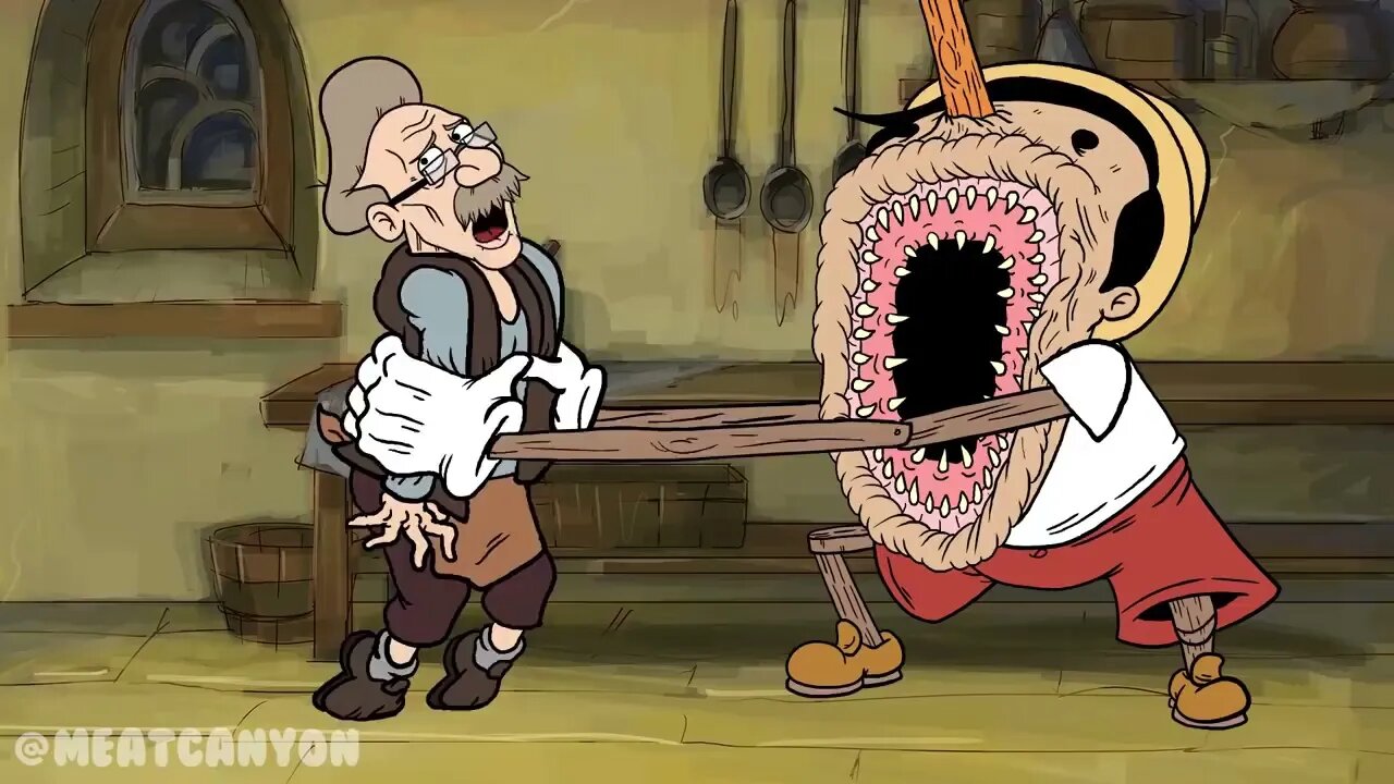 MEATCANYONS TWISTED PINOCCHIO PARODY