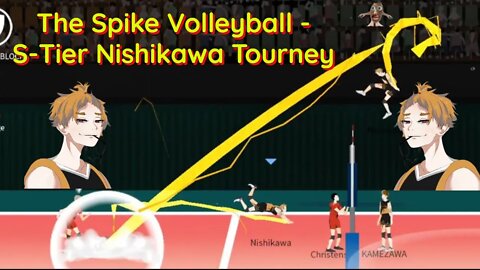 The Spike Volleyball - S-Tier Nishikawa vs OP Ritsumeikan High + Iron Wall High