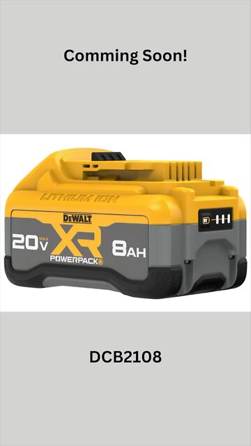 New DeWalt Xr Battery.