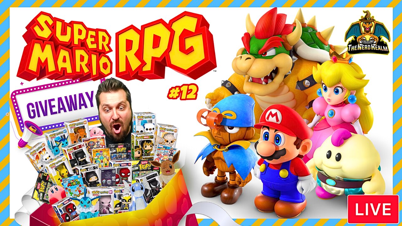 December GIVEAWAYS Now! Super Mario RPG | The Remake | Full Playthrough #12