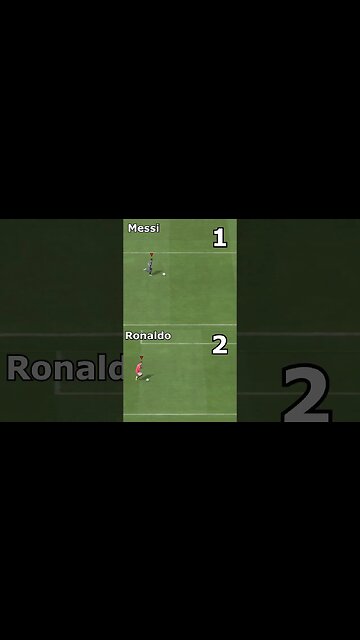 FIFA23 Messi vs Ronaldo QUEM É O MAIS RÁPIDO?