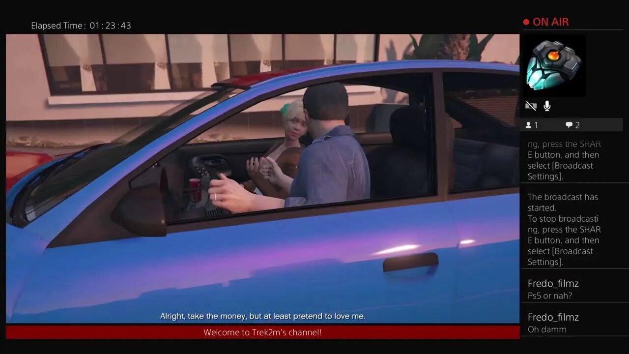 Trek2m is Playing Gta-5 online lost cause absolutely nevermore Day 817