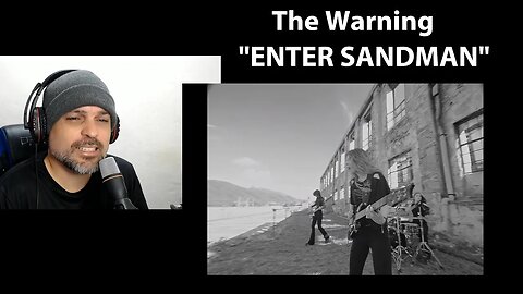 Vídeo react - The Warning "ENTER SANDMAN' ( Brazilian React )