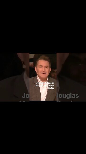 Journalist Douglas Murray talks Hunters Laptop