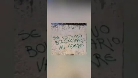 Na favela se votar em Bolsonaro vai morrer