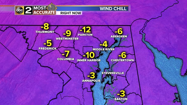Wind Chill Advisory in Effect