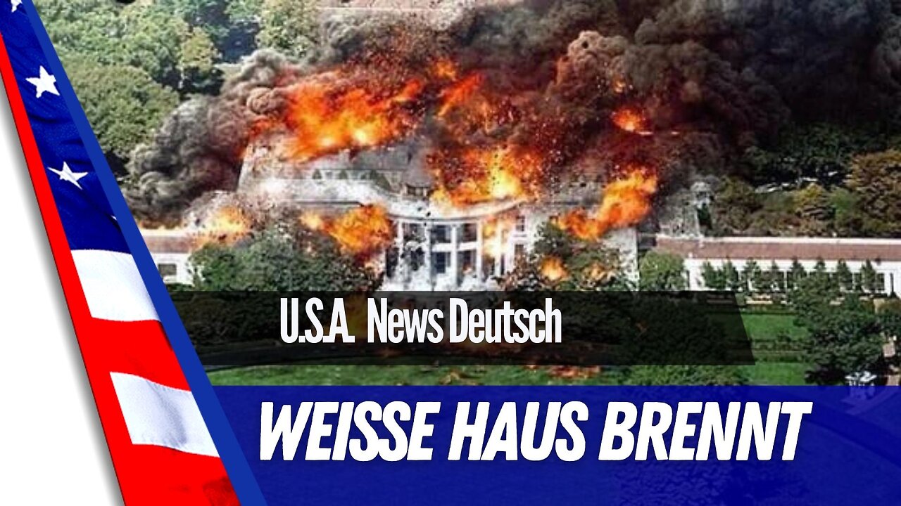 Das weisse Haus brennt