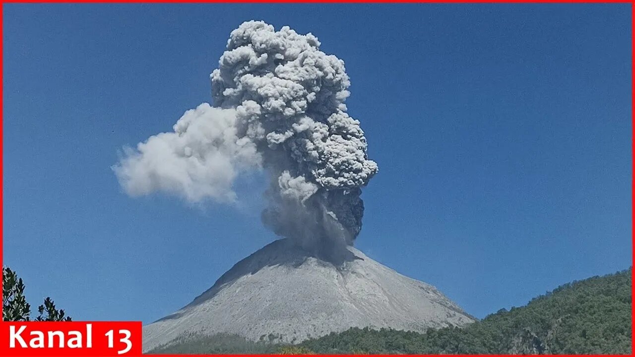 Indonesia's Mount Lewotobi Laki Laki erupts for second time in a day