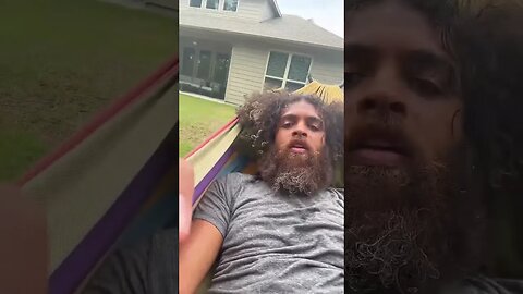 hammock time live with Rock Mercury, enjoying nature