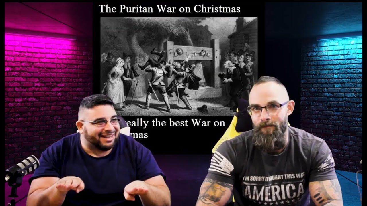 Cancelling Christmas Puritan style-the Puritans war on FUN & the Maypole of MERRYMOUNT- POINT MADE