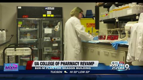 UA's College of Pharmacy building to undergo $26M renovation